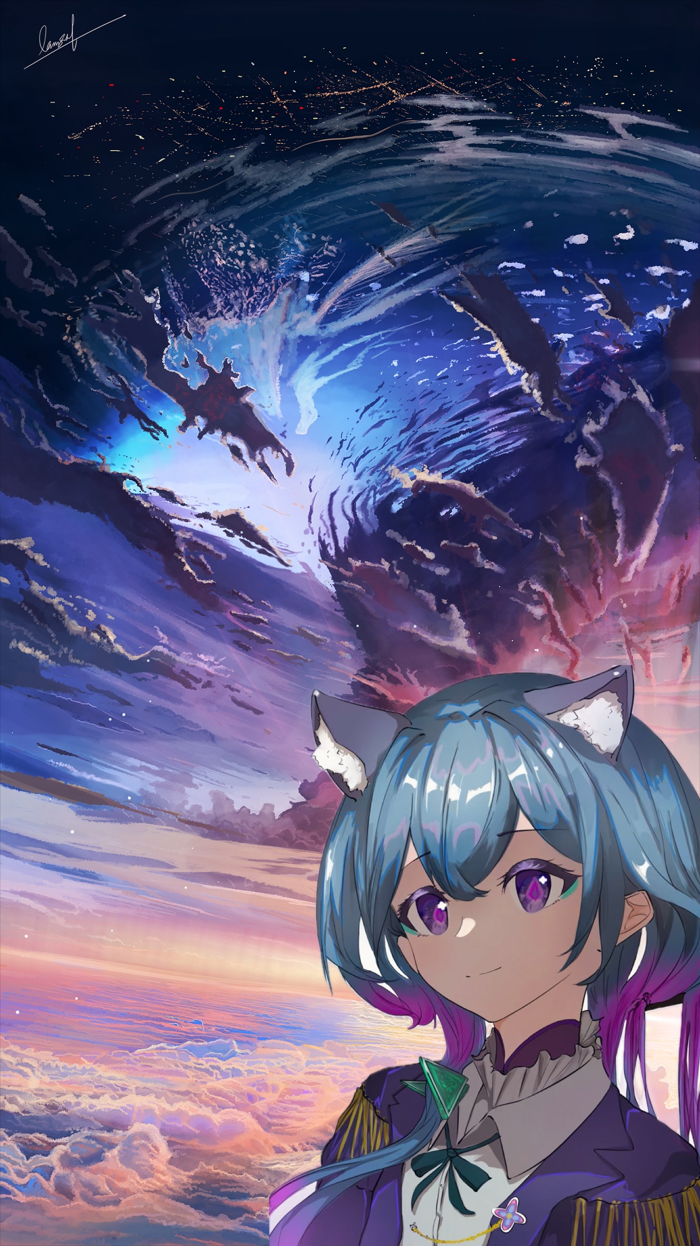 “猫耳”小狐狸~